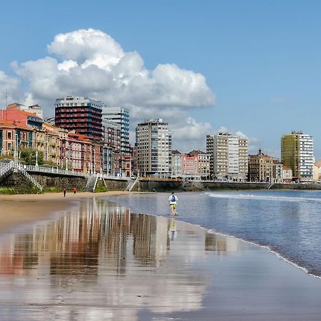 Gijon Centro-Playa Para 3-5Pax - Vut-4157-As Eksteriør bilde